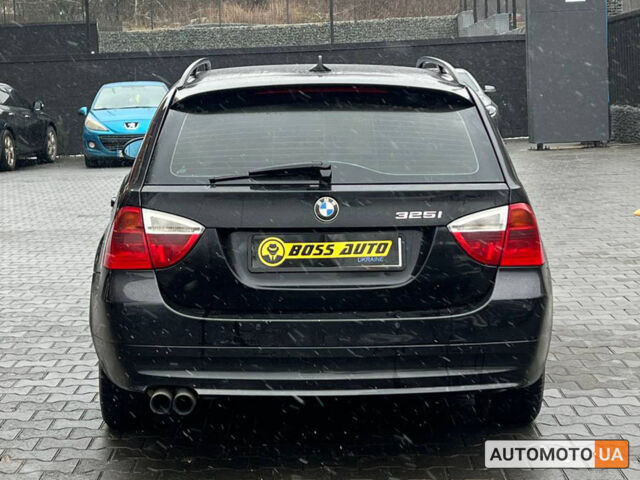 Черный БМВ 325, объемом двигателя 3 л и пробегом 327 тыс. км за 7800 $, фото 4 на Automoto.ua