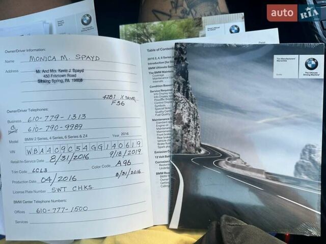 Белый БМВ 4 Серия, объемом двигателя 2 л и пробегом 105 тыс. км за 20500 $, фото 10 на Automoto.ua