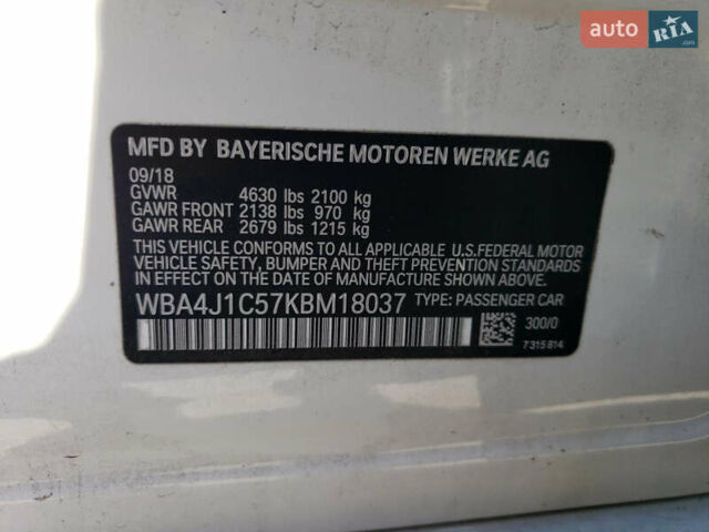 Белый БМВ 4 Серия, объемом двигателя 2 л и пробегом 99 тыс. км за 16500 $, фото 11 на Automoto.ua