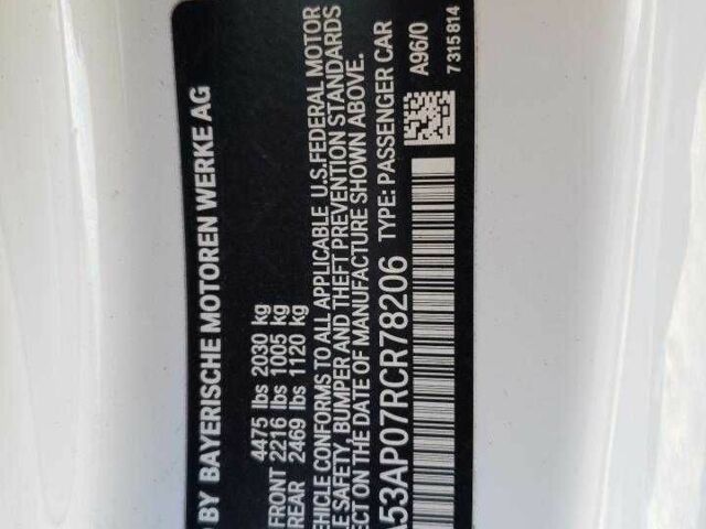 Белый БМВ 4 Серия, объемом двигателя 2 л и пробегом 2 тыс. км за 20000 $, фото 11 на Automoto.ua