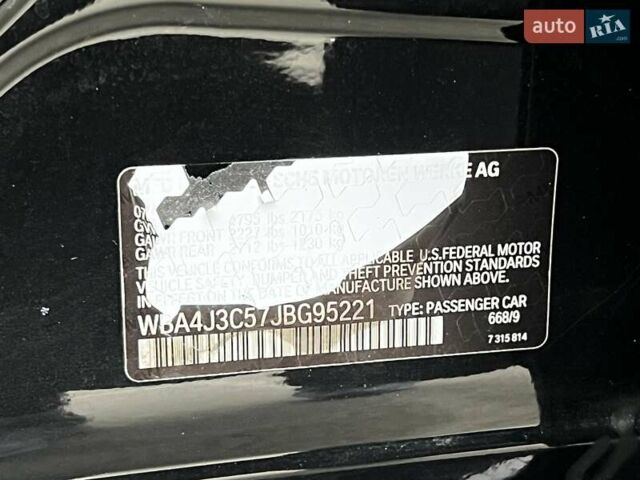 Черный БМВ 4 Серия, объемом двигателя 2 л и пробегом 99 тыс. км за 24500 $, фото 22 на Automoto.ua