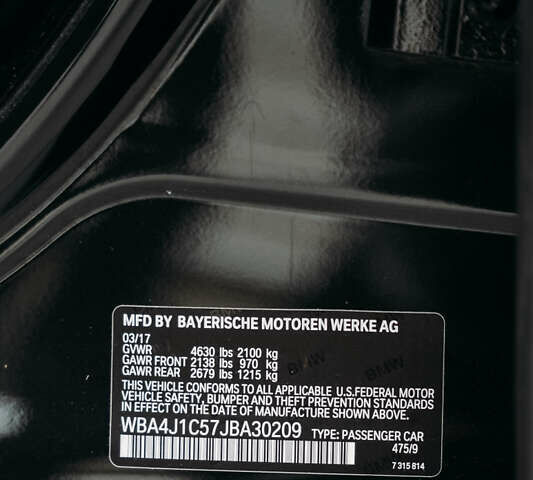 Черный БМВ 4 Серия, объемом двигателя 2 л и пробегом 110 тыс. км за 22999 $, фото 30 на Automoto.ua