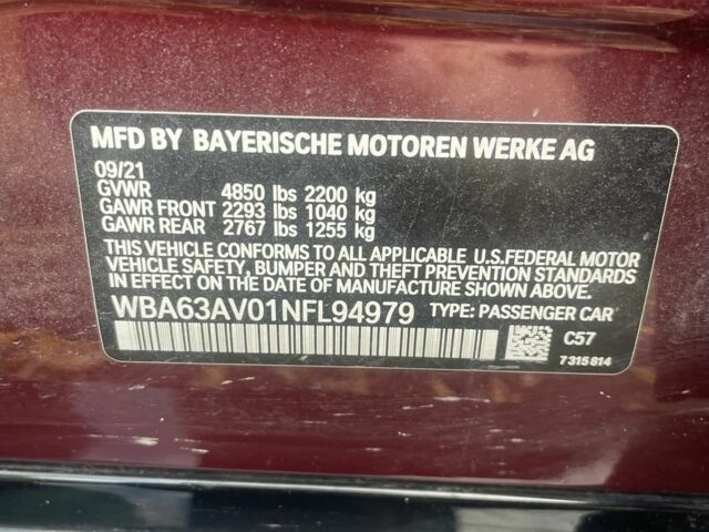 Красный БМВ 4 Серия, объемом двигателя 2 л и пробегом 70 тыс. км за 24000 $, фото 9 на Automoto.ua