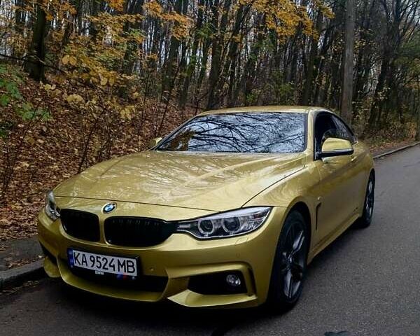 Желтый БМВ 4 Серия, объемом двигателя 2 л и пробегом 72 тыс. км за 24500 $, фото 1 на Automoto.ua