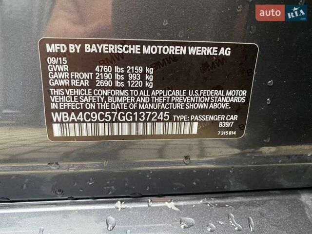 Серый БМВ 4 Серия, объемом двигателя 2 л и пробегом 165 тыс. км за 15600 $, фото 30 на Automoto.ua