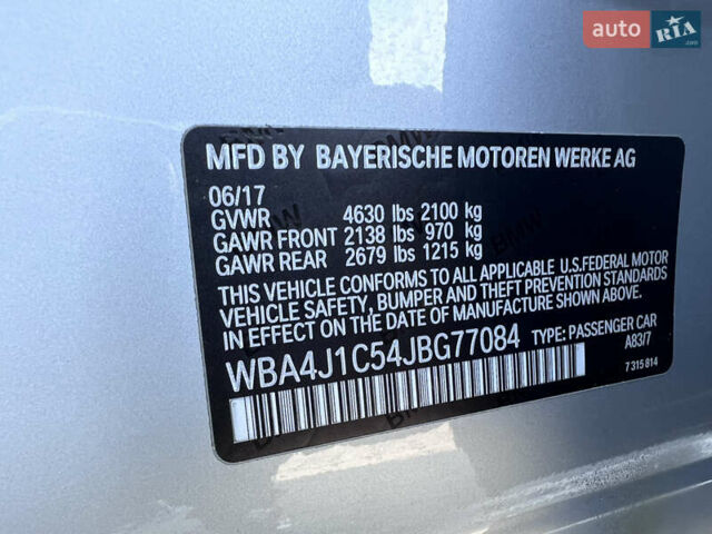 Серый БМВ 4 Серия, объемом двигателя 2 л и пробегом 190 тыс. км за 18000 $, фото 26 на Automoto.ua