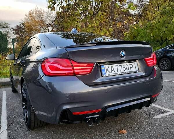 Серый БМВ 4 Серия, объемом двигателя 2 л и пробегом 86 тыс. км за 26700 $, фото 5 на Automoto.ua