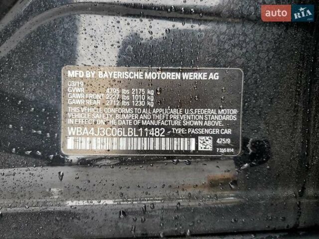 Серый БМВ 4 Серия, объемом двигателя 2 л и пробегом 54 тыс. км за 6900 $, фото 11 на Automoto.ua