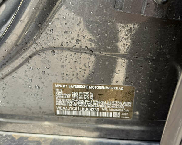 Серый БМВ 4 Серия, объемом двигателя 2 л и пробегом 74 тыс. км за 23500 $, фото 11 на Automoto.ua