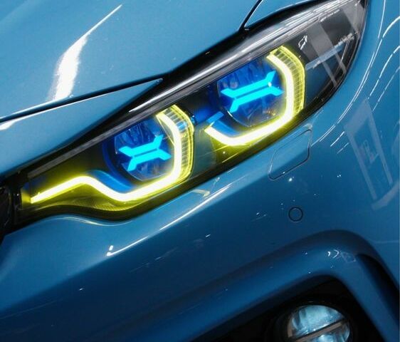 Синий БМВ 4 Серия, объемом двигателя 3 л и пробегом 160 тыс. км за 20000 $, фото 11 на Automoto.ua