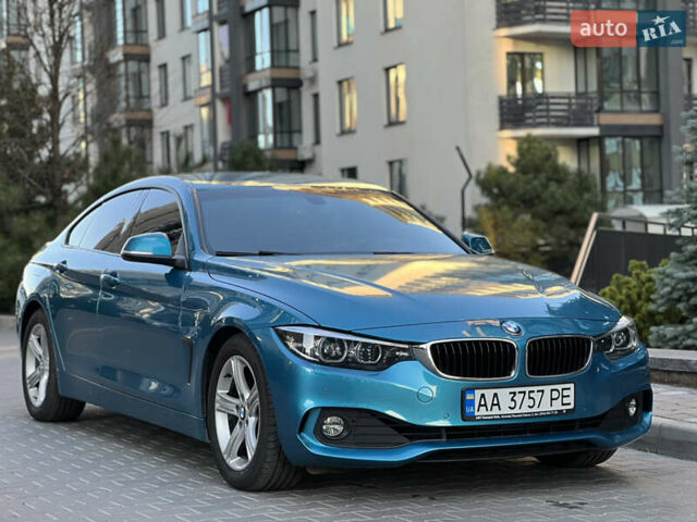 Синій БМВ 4 Серія, об'ємом двигуна 2 л та пробігом 70 тис. км за 17900 $, фото 1 на Automoto.ua