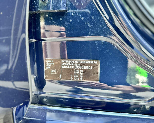 Синій БМВ 4 Серія, об'ємом двигуна 2 л та пробігом 234 тис. км за 18999 $, фото 41 на Automoto.ua