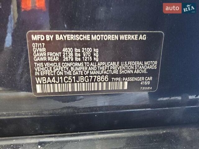 Синий БМВ 4 Серия, объемом двигателя 2 л и пробегом 148 тыс. км за 4700 $, фото 11 на Automoto.ua
