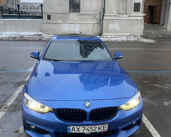 Синий БМВ 4 Серия, объемом двигателя 2 л и пробегом 55 тыс. км за 28000 $, фото 2 на Automoto.ua