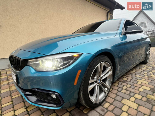 Синий БМВ 4 Серия, объемом двигателя 2 л и пробегом 52 тыс. км за 23800 $, фото 1 на Automoto.ua