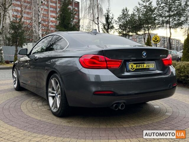 Серый БМВ 430, объемом двигателя 2 л и пробегом 62 тыс. км за 19500 $, фото 4 на Automoto.ua