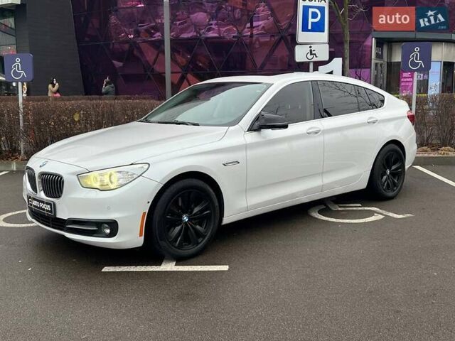 Белый БМВ 5 Серия ГТ, объемом двигателя 3 л и пробегом 156 тыс. км за 15990 $, фото 3 на Automoto.ua