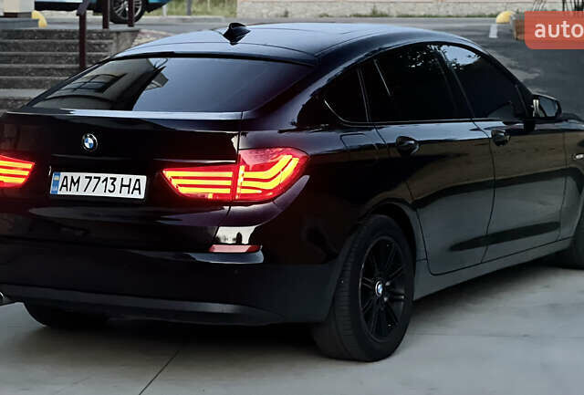 Черный БМВ 5 Серия ГТ, объемом двигателя 2.99 л и пробегом 370 тыс. км за 13699 $, фото 6 на Automoto.ua