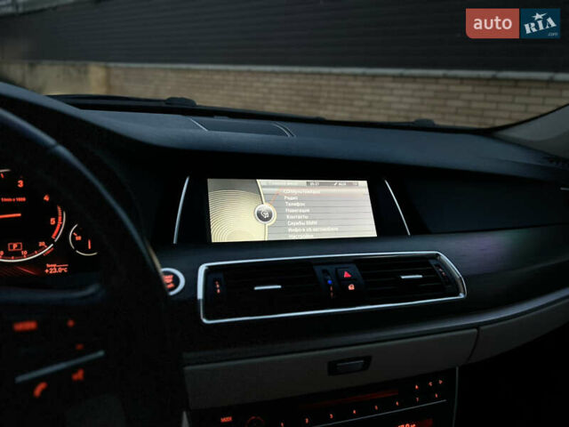 Черный БМВ 5 Серия ГТ, объемом двигателя 2.99 л и пробегом 370 тыс. км за 13699 $, фото 12 на Automoto.ua