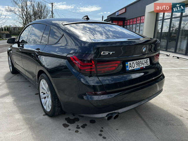 Черный БМВ 5 Серия ГТ, объемом двигателя 2.99 л и пробегом 360 тыс. км за 15300 $, фото 6 на Automoto.ua
