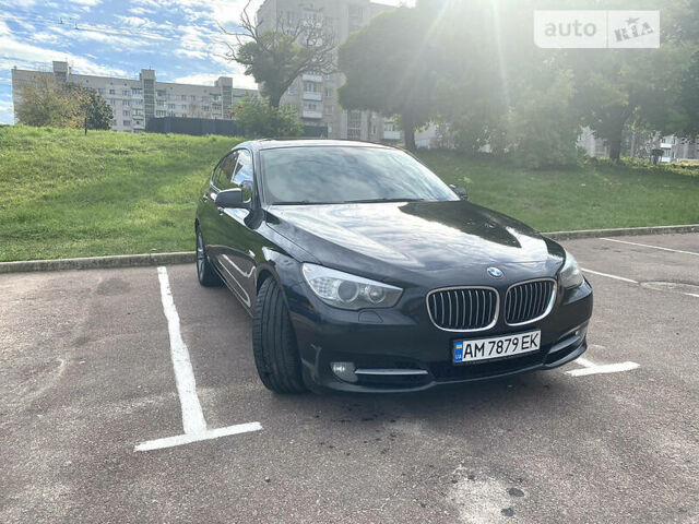 Черный БМВ 5 Серия ГТ, объемом двигателя 3 л и пробегом 307 тыс. км за 19000 $, фото 1 на Automoto.ua