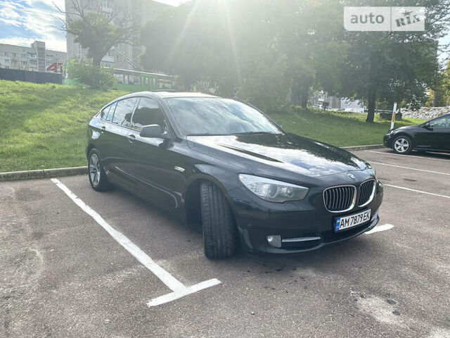 Черный БМВ 5 Серия ГТ, объемом двигателя 3 л и пробегом 307 тыс. км за 19000 $, фото 2 на Automoto.ua