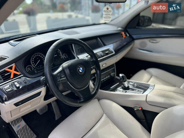 Черный БМВ 5 Серия ГТ, объемом двигателя 2.99 л и пробегом 360 тыс. км за 15300 $, фото 9 на Automoto.ua