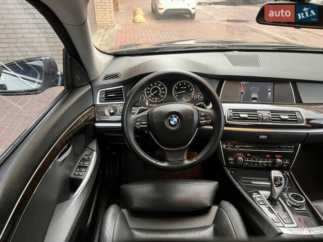 Черный БМВ 5 Серия ГТ, объемом двигателя 3 л и пробегом 240 тыс. км за 12300 $, фото 10 на Automoto.ua