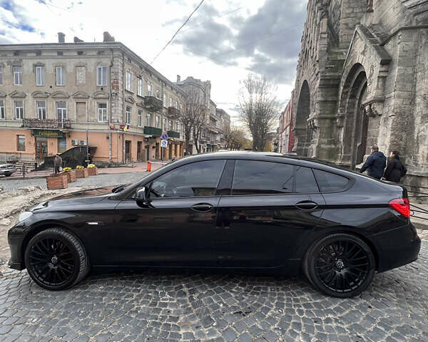 Черный БМВ 5 Серия ГТ, объемом двигателя 3 л и пробегом 305 тыс. км за 17000 $, фото 3 на Automoto.ua