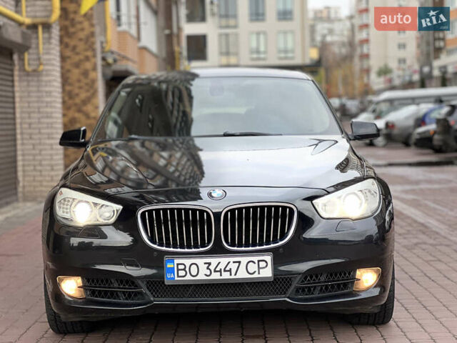 Черный БМВ 5 Серия ГТ, объемом двигателя 3 л и пробегом 240 тыс. км за 12300 $, фото 5 на Automoto.ua