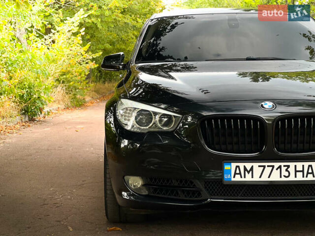 Черный БМВ 5 Серия ГТ, объемом двигателя 3 л и пробегом 330 тыс. км за 15800 $, фото 5 на Automoto.ua