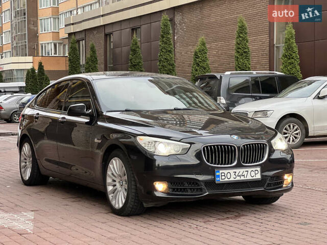 Черный БМВ 5 Серия ГТ, объемом двигателя 3 л и пробегом 240 тыс. км за 12300 $, фото 1 на Automoto.ua