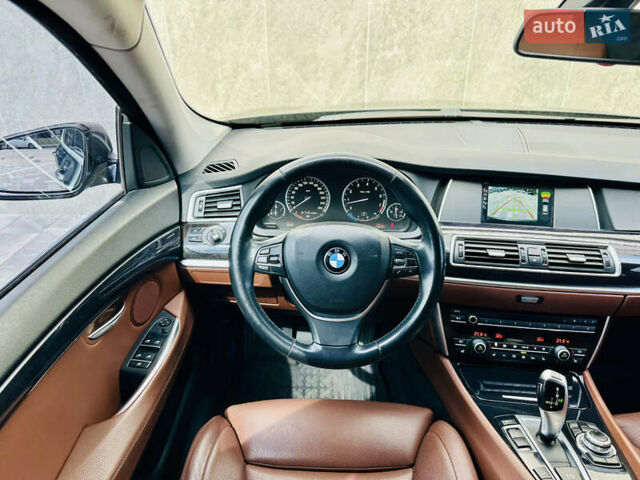 Черный БМВ 5 Серия ГТ, объемом двигателя 3 л и пробегом 151 тыс. км за 13790 $, фото 61 на Automoto.ua