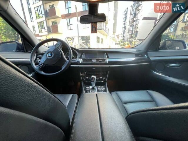Черный БМВ 5 Серия ГТ, объемом двигателя 2.98 л и пробегом 216 тыс. км за 13999 $, фото 17 на Automoto.ua