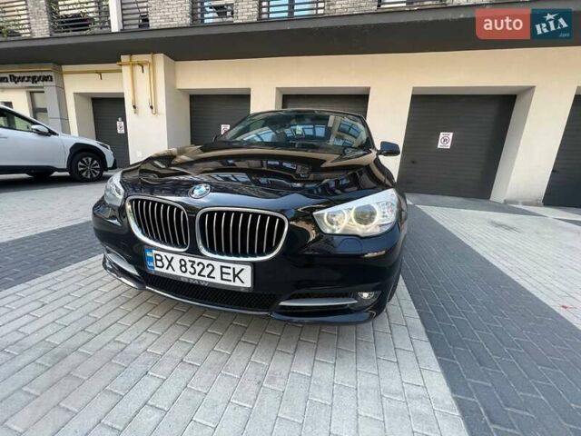 Черный БМВ 5 Серия ГТ, объемом двигателя 2.98 л и пробегом 216 тыс. км за 13999 $, фото 1 на Automoto.ua
