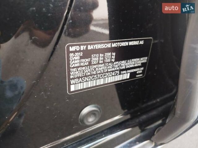 Черный БМВ 5 Серия ГТ, объемом двигателя 3 л и пробегом 187 тыс. км за 15500 $, фото 41 на Automoto.ua
