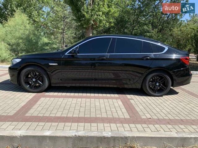 Черный БМВ 5 Серия ГТ, объемом двигателя 3 л и пробегом 287 тыс. км за 14000 $, фото 3 на Automoto.ua