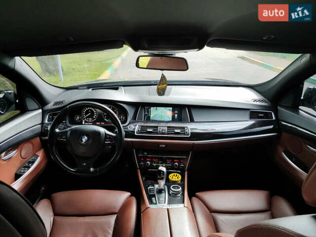 Черный БМВ 5 Серия ГТ, объемом двигателя 2.99 л и пробегом 199 тыс. км за 18500 $, фото 5 на Automoto.ua