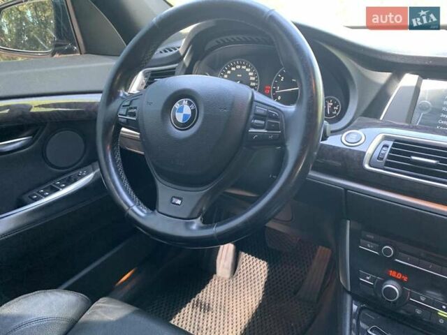 Черный БМВ 5 Серия ГТ, объемом двигателя 3 л и пробегом 287 тыс. км за 14000 $, фото 14 на Automoto.ua