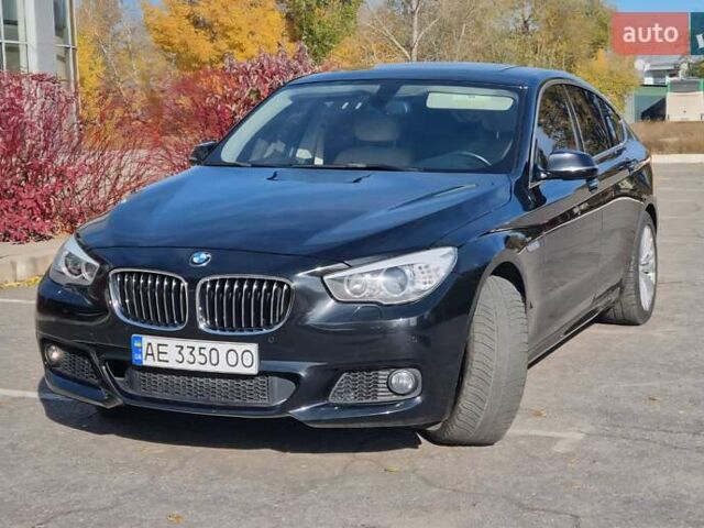 Черный БМВ 5 Серия ГТ, объемом двигателя 3 л и пробегом 143 тыс. км за 22000 $, фото 1 на Automoto.ua