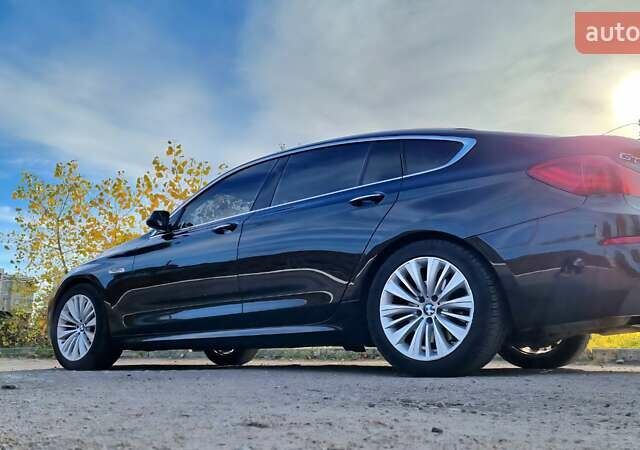 Черный БМВ 5 Серия ГТ, объемом двигателя 3 л и пробегом 143 тыс. км за 22000 $, фото 11 на Automoto.ua