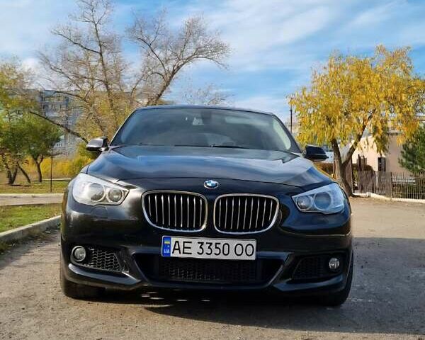 Черный БМВ 5 Серия ГТ, объемом двигателя 3 л и пробегом 143 тыс. км за 22000 $, фото 3 на Automoto.ua