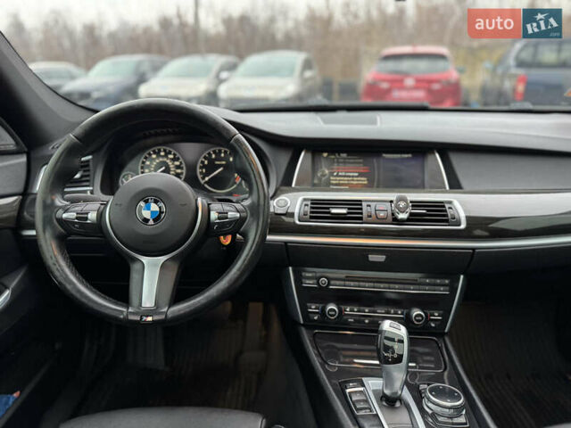 Черный БМВ 5 Серия ГТ, объемом двигателя 3 л и пробегом 188 тыс. км за 18999 $, фото 18 на Automoto.ua
