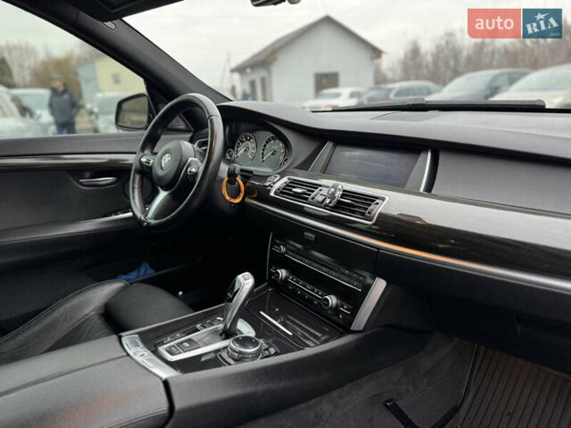 Черный БМВ 5 Серия ГТ, объемом двигателя 3 л и пробегом 188 тыс. км за 18999 $, фото 16 на Automoto.ua