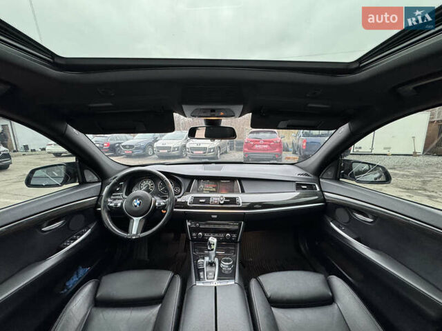 Черный БМВ 5 Серия ГТ, объемом двигателя 3 л и пробегом 188 тыс. км за 18999 $, фото 12 на Automoto.ua