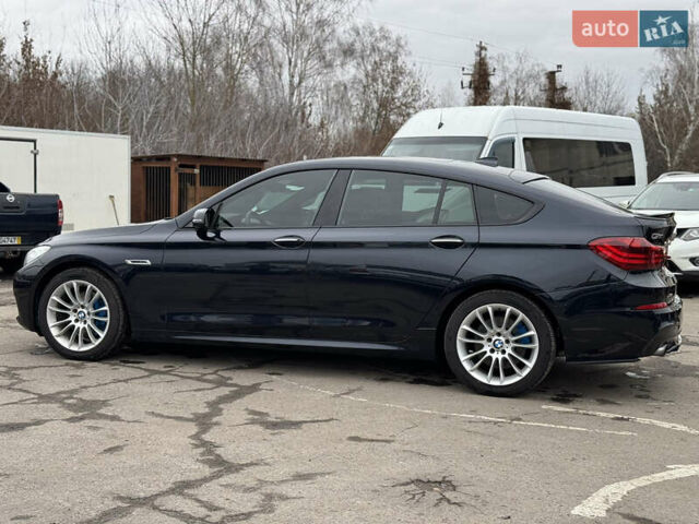 Черный БМВ 5 Серия ГТ, объемом двигателя 3 л и пробегом 188 тыс. км за 18999 $, фото 8 на Automoto.ua