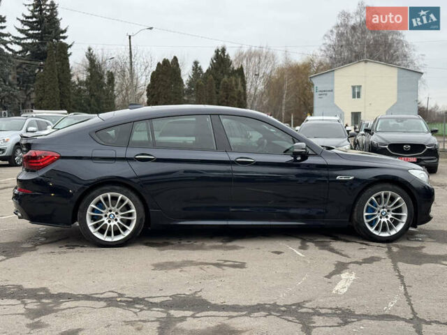 Черный БМВ 5 Серия ГТ, объемом двигателя 3 л и пробегом 188 тыс. км за 18999 $, фото 7 на Automoto.ua