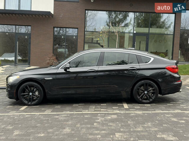 Чорний БМВ 5 Серія ГТ, об'ємом двигуна 3 л та пробігом 113 тис. км за 21500 $, фото 5 на Automoto.ua