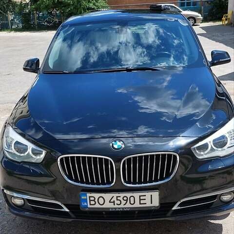 Черный БМВ 5 Серия ГТ, объемом двигателя 2 л и пробегом 270 тыс. км за 19900 $, фото 1 на Automoto.ua