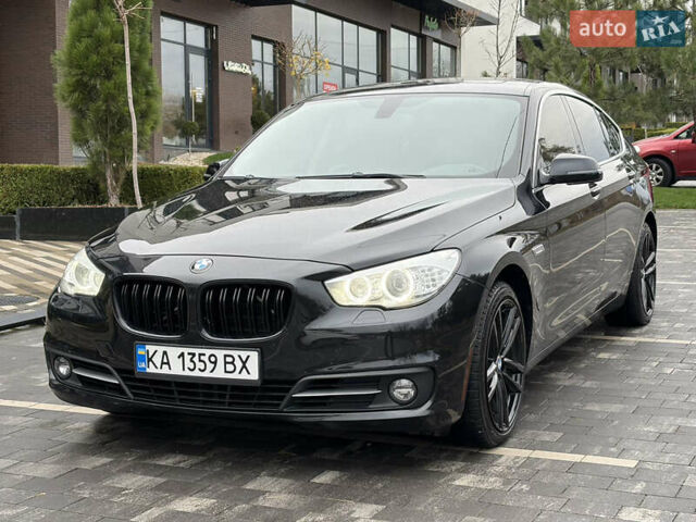 Чорний БМВ 5 Серія ГТ, об'ємом двигуна 3 л та пробігом 113 тис. км за 21500 $, фото 2 на Automoto.ua